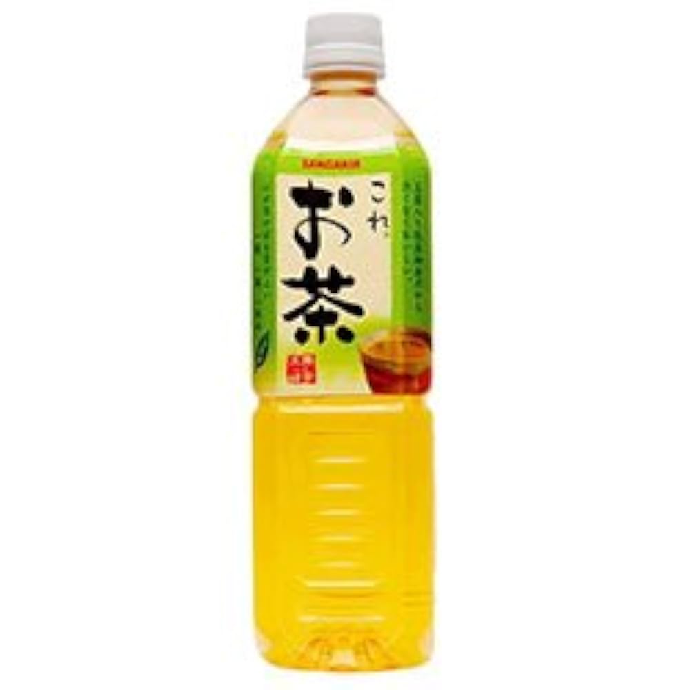 Amazon.co.jp: サンガリア これお茶 900ml ペットボトル 24本